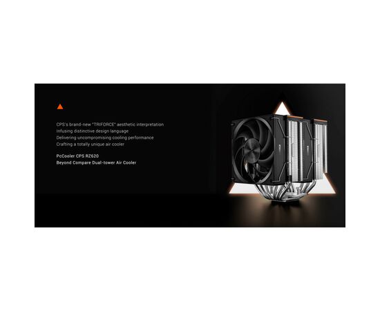 Кулер для процессора PcCooler RZ620, изображение 9 Кулер для процессора PcCooler RZ620, изображение 9