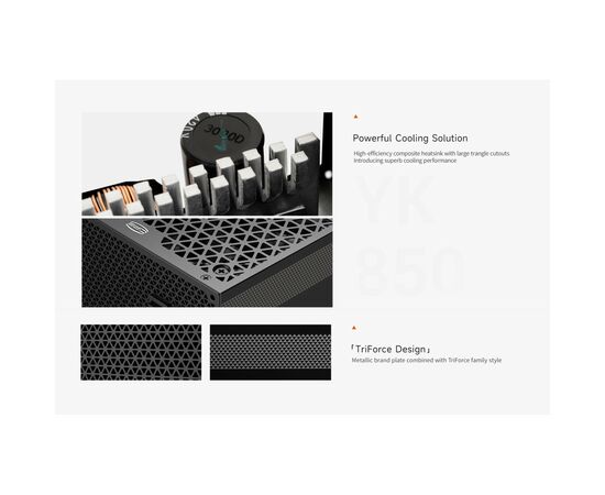 Блок питания PcCooler 850W (YK850), изображение 11 Блок питания PcCooler 850W (YK850), изображение 11