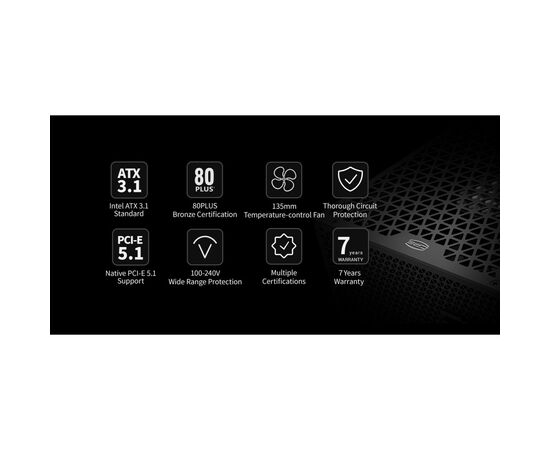 Блок питания PcCooler 850W (YK850), изображение 8 Блок питания PcCooler 850W (YK850), изображение 8