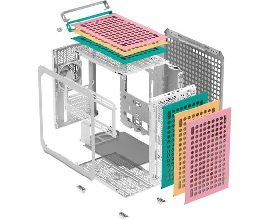 Корпус CoolerMaster CASE MIDITOWER EATX W/O PSU/Q500-DGNN-S00 COOLER MASTER (QUBE 500 Flatpack Macaron Edition), изображение 7 Корпус CoolerMaster CASE MIDITOWER EATX W/O PSU/Q500-DGNN-S00 COOLER MASTER (QUBE 500 Flatpack Macaron Edition), изображение 7