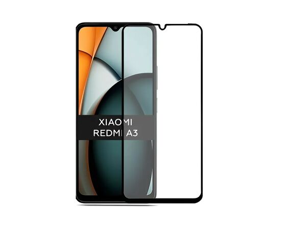 Стекло защитное BeCover Xiaomi Redmi A3 4G Black (711227), изображение 2 Стекло защитное BeCover Xiaomi Redmi A3 4G Black (711227), изображение 2