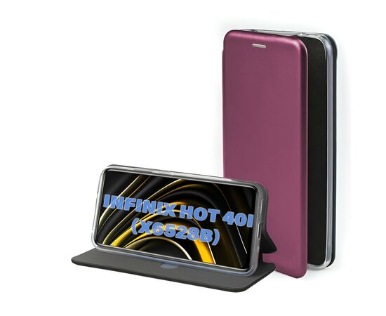 Чохол до мобільного телефона BeCover Exclusive Infinix Hot 40i (X6528B) Burgundy (711229)