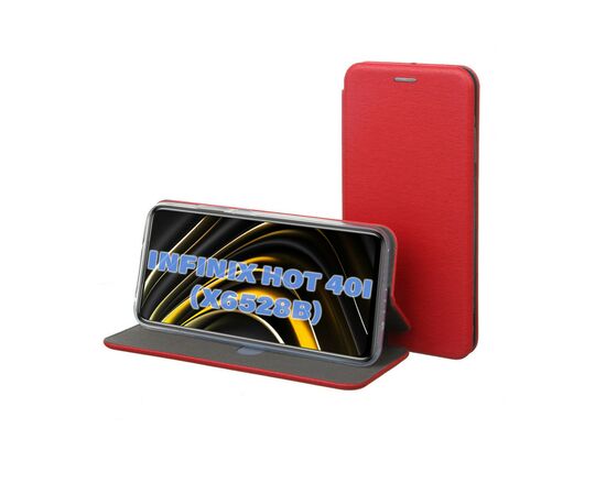 Чохол до мобільного телефона BeCover Exclusive Infinix Hot 40i (X6528B) Burgundy Red (711230)