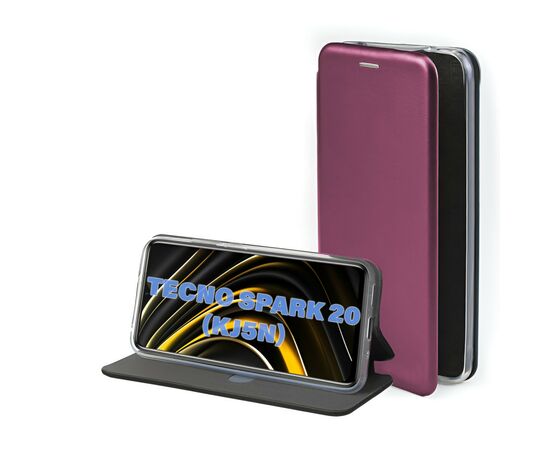 Чохол до мобільного телефона BeCover Exclusive Tecno Spark 20 (KJ5n) Burgundy (711239)