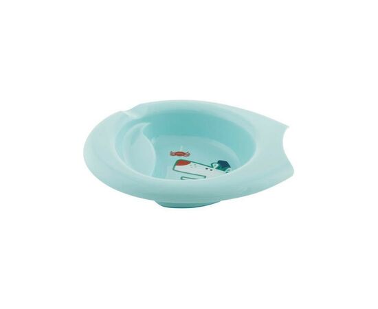 Набор детской посуды Chicco тарелка Easy Feeding Plate 6м+ Голубой (16001.20), изображение 2 Набор детской посуды Chicco тарелка Easy Feeding Plate 6м+ Голубой (16001.20), изображение 2
