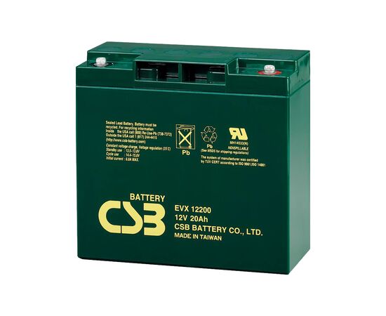 Батарея до ДБЖ CSB EVX12200 12В 20 Ач (EVX12200)