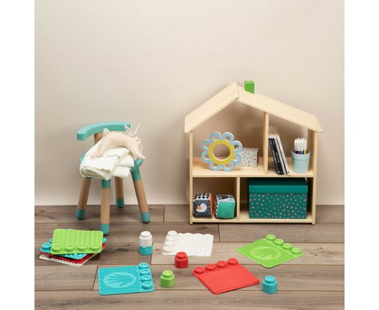 Развивающая игрушка Clementoni набор с конструктором Sensory Path (17352), изображение 4 Развивающая игрушка Clementoni набор с конструктором Sensory Path (17352), изображение 4