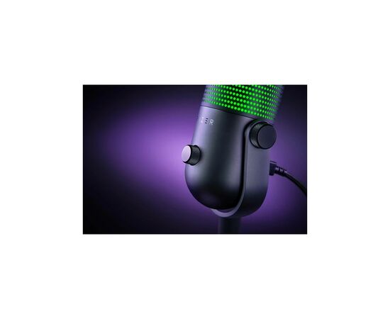 Микрофон Razer Seiren V3 Chroma Quartz (RZ19-05060300-R3M1), изображение 7 Микрофон Razer Seiren V3 Chroma Quartz (RZ19-05060300-R3M1), изображение 7
