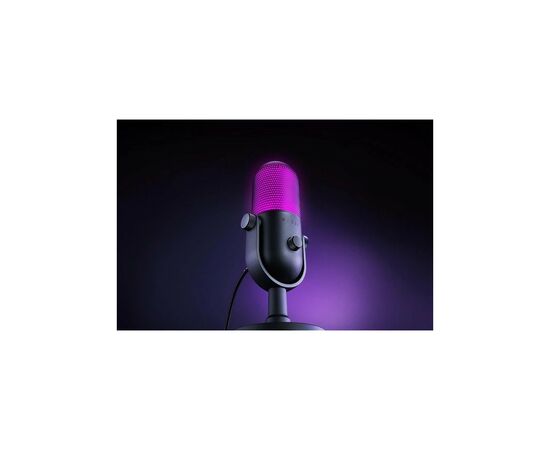 Микрофон Razer Seiren V3 Chroma Quartz (RZ19-05060300-R3M1), изображение 8 Микрофон Razer Seiren V3 Chroma Quartz (RZ19-05060300-R3M1), изображение 8