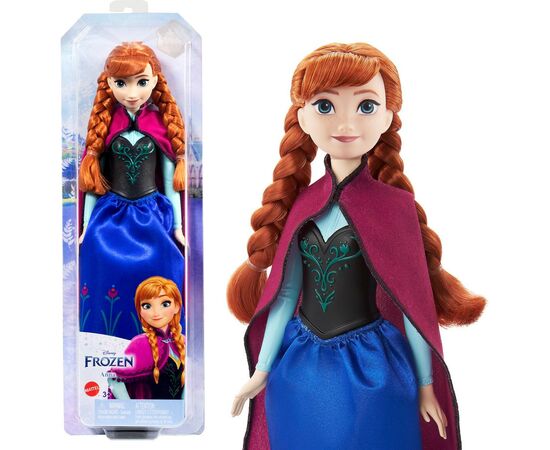 Кукла Disney Ледяное сердце Анна в накидке (HLW49), изображение 5 Кукла Disney Ледяное сердце Анна в накидке (HLW49), изображение 5