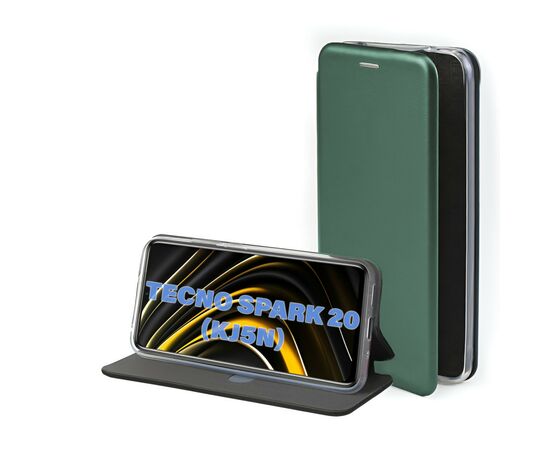 Чехол для мобильного телефона BeCover Exclusive Tecno Spark 20 (KJ5n) Dark Green (711242)