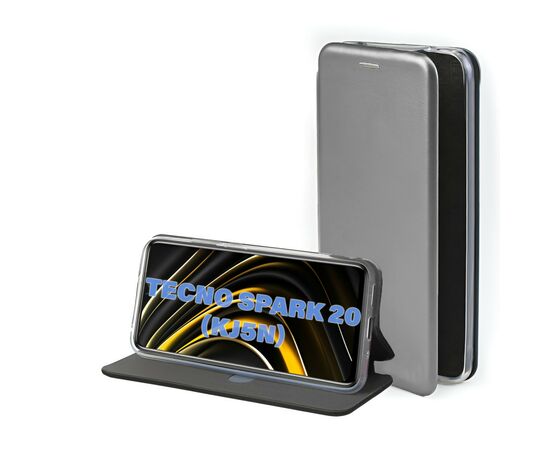 Чохол до мобільного телефона BeCover Exclusive Tecno Spark 20 (KJ5n) Gray (711243)