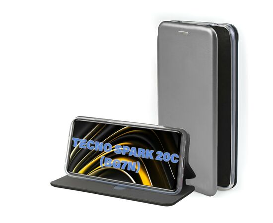 Чохол до мобільного телефона BeCover Exclusive Tecno Spark 20C (BG7n) Gray (711250)