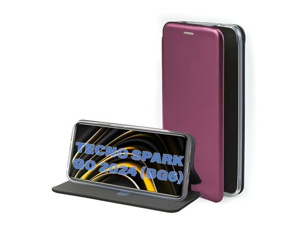 Чохол до мобільного телефона BeCover Exclusive Tecno Spark Go 2024 (BG6) Burgundy (711253)