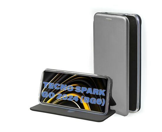 Чохол до мобільного телефона BeCover Exclusive Tecno Spark Go 2024 (BG6) Gray (711257)