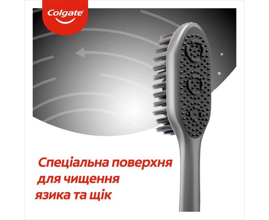Зубная щетка Colgate 360 Древесный уголь Синяя (2170000000060), изображение 6 Зубная щетка Colgate 360 Древесный уголь Синяя (2170000000060), изображение 6