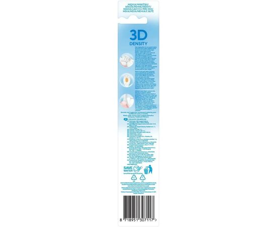 Зубная щетка Colgate 3D Density мягкая Оранжевая (2172000000032), изображение 2 Зубная щетка Colgate 3D Density мягкая Оранжевая (2172000000032), изображение 2