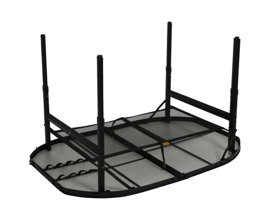 Туристический стол Bo-Camp Northgate Oval 120x80 cm Black/Grey (1404187), изображение 2