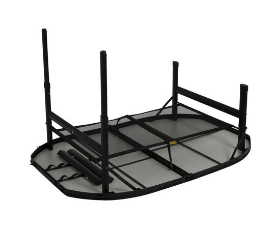 Туристический стол Bo-Camp Northgate Oval 120x80 cm Black/Grey (1404187), изображение 3