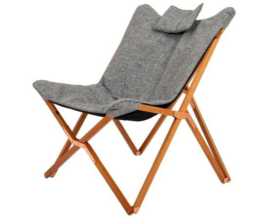 Кресло складное Bo-Camp Bloomsbury L Grey (1200370), изображение 3