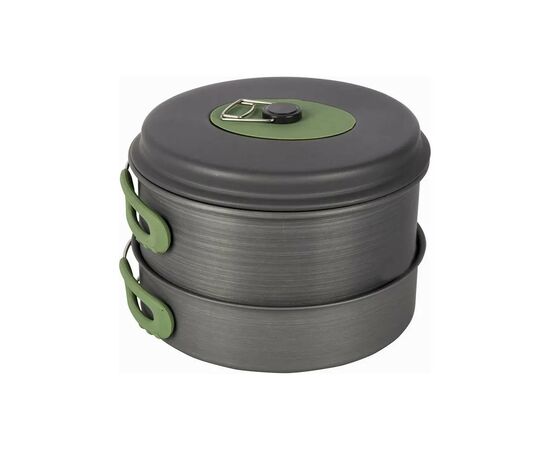 Набор туристической посуды Bo-Camp Explorer 4 Pieces 21 Hard Anodized Grey/Green (2200241), изображение 10 Набор туристической посуды Bo-Camp Explorer 4 Pieces 21 Hard Anodized Grey/Green (2200241), изображение 10