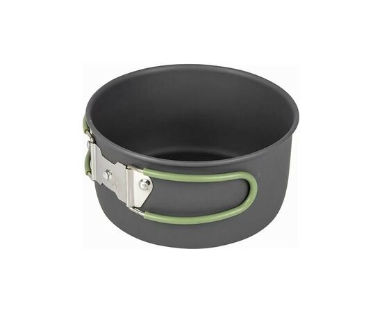 Набор туристической посуды Bo-Camp Explorer 4 Pieces 21 Hard Anodized Grey/Green (2200241), изображение 5 Набор туристической посуды Bo-Camp Explorer 4 Pieces 21 Hard Anodized Grey/Green (2200241), изображение 5