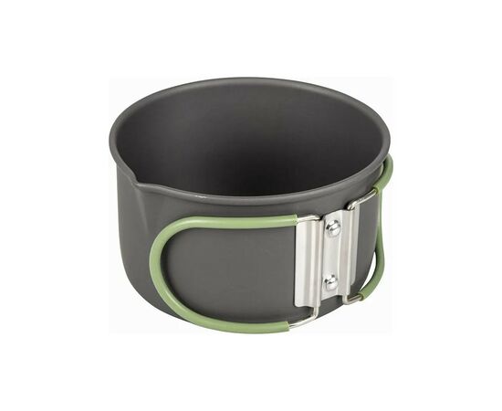 Набор туристической посуды Bo-Camp Explorer 4 Pieces 21 Hard Anodized Grey/Green (2200241), изображение 6 Набор туристической посуды Bo-Camp Explorer 4 Pieces 21 Hard Anodized Grey/Green (2200241), изображение 6