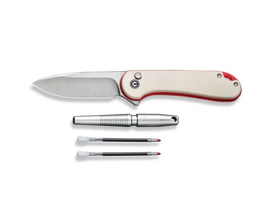 Нож Civivi Elementum II Button Lock + StellarQuill Pen (Комплект) (C23049)
