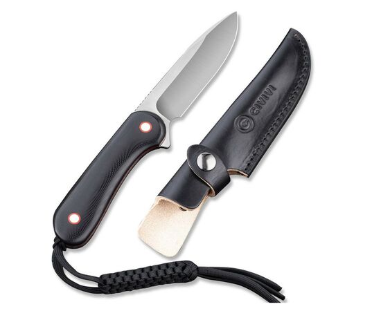 Нож Civivi Fixed Blade Elementum Satin Black G10 (C2104A), изображение 3 Нож Civivi Fixed Blade Elementum Satin Black G10 (C2104A), изображение 3