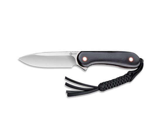 Ніж Civivi Fixed Blade Elementum Satin Black G10 (C2104A)