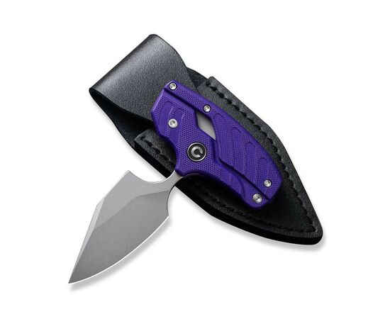 Нож Civivi Typhoeus Fixed Blade Stonewash Purple G10 (C21036-2), изображение 5 Нож Civivi Typhoeus Fixed Blade Stonewash Purple G10 (C21036-2), изображение 5