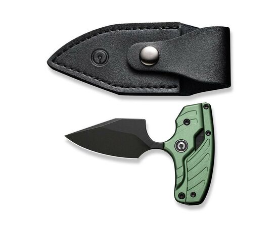 Нож Civivi Typhoeus Fixed Blade Darkwash Aluminium Green (C21036-4), изображение 4 Нож Civivi Typhoeus Fixed Blade Darkwash Aluminium Green (C21036-4), изображение 4