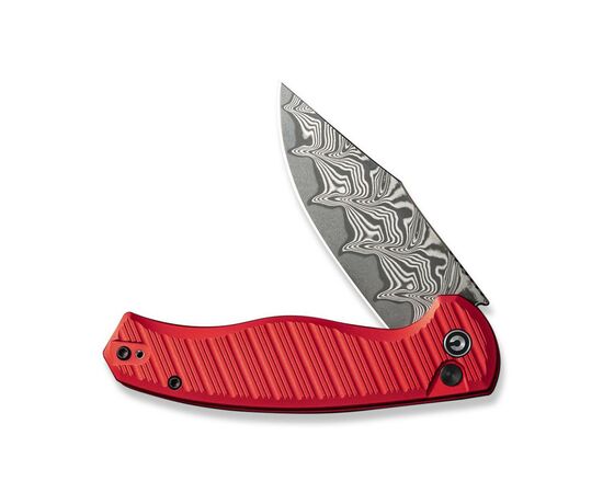 Нож Civivi Stormhowl Damascus Red Aluminum (C23040B-DS1), изображение 4 Нож Civivi Stormhowl Damascus Red Aluminum (C23040B-DS1), изображение 4