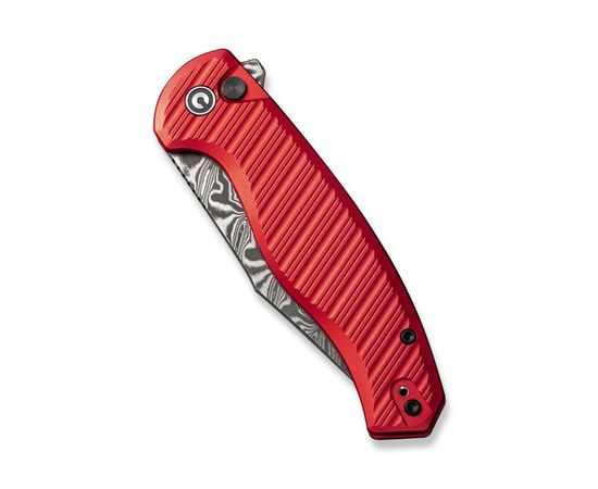 Нож Civivi Stormhowl Damascus Red Aluminum (C23040B-DS1), изображение 5 Нож Civivi Stormhowl Damascus Red Aluminum (C23040B-DS1), изображение 5