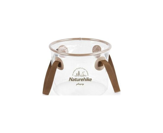 Ведро складное Naturehike ПВХ NH20SJ040 10л прозорий (6975641886761)