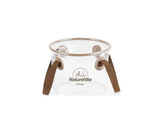 Ведро складное Naturehike ПВХ NH20SJ040 20л прозорий (6975641886747)