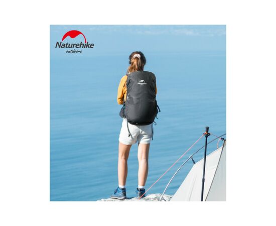 Чехол для рюкзака Naturehike NH19PJ041 35-45 л чорний (6927595739389), изображение 4 Чехол для рюкзака Naturehike NH19PJ041 35-45 л чорний (6927595739389), изображение 4