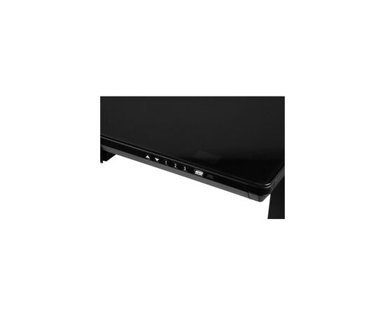 Компьютерный стол Barsky StandUp black glass 1200*600 (BST-11new), изображение 3 Компьютерный стол Barsky StandUp black glass 1200*600 (BST-11new), изображение 3