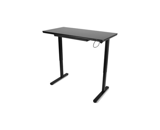 Компьютерный стол Barsky StandUp black glass 1200*600 (BST-11new), изображение 4 Компьютерный стол Barsky StandUp black glass 1200*600 (BST-11new), изображение 4