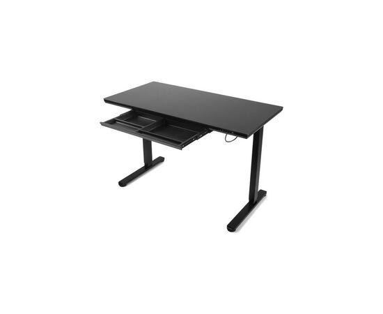 Компьютерный стол Barsky StandUp black glass 1200*600 (BST-11new), изображение 5 Компьютерный стол Barsky StandUp black glass 1200*600 (BST-11new), изображение 5
