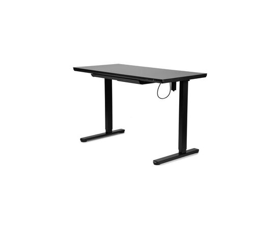 Компьютерный стол Barsky StandUp black glass 1200*600 (BST-11new), изображение 7 Компьютерный стол Barsky StandUp black glass 1200*600 (BST-11new), изображение 7