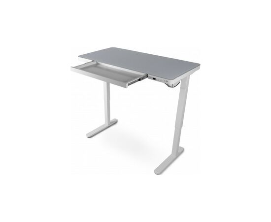 Компьютерный стол Barsky StandUp white glass 1200*600 (BST-12), изображение 3 Компьютерный стол Barsky StandUp white glass 1200*600 (BST-12), изображение 3