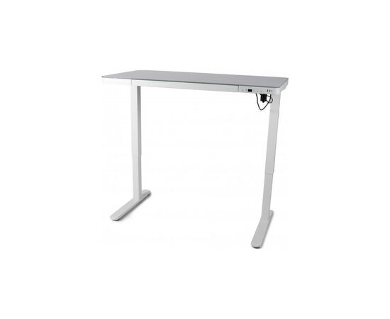 Компьютерный стол Barsky StandUp white glass 1200*600 (BST-12), изображение 5 Компьютерный стол Barsky StandUp white glass 1200*600 (BST-12), изображение 5