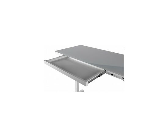 Компьютерный стол Barsky StandUp white glass 1200*600 (BST-12), изображение 9 Компьютерный стол Barsky StandUp white glass 1200*600 (BST-12), изображение 9
