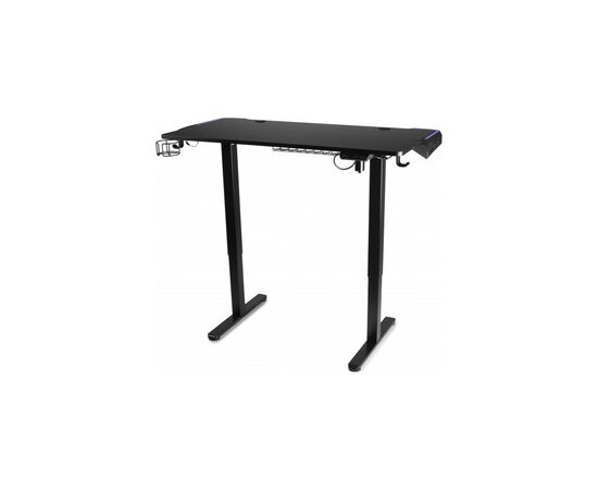 Комп'ютерний стіл Barsky StandUp Game black RGB-LED 1200*600 (BST-01led), зображення 3 Комп'ютерний стіл Barsky StandUp Game black RGB-LED 1200*600 (BST-01led), зображення 3