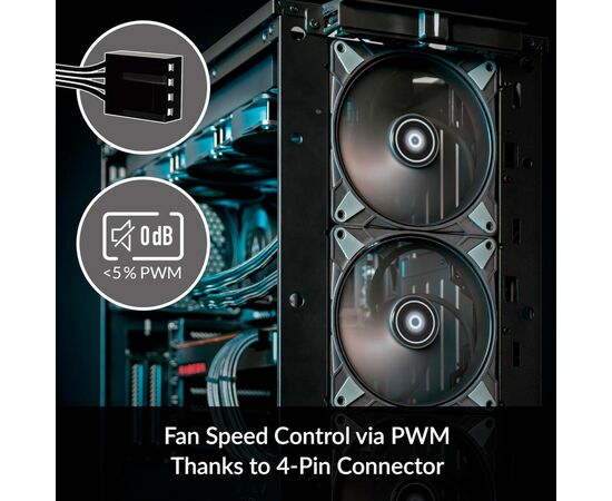 Кулер для корпуса Arctic P14 MAX/5PACK (ACFAN00290A), изображение 7 Кулер для корпуса Arctic P14 MAX/5PACK (ACFAN00290A), изображение 7