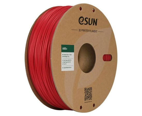 Пластик для 3D-принтера eSUN ABS Plus, 1кг, 1.75мм, fire red (ABS+175FR1)