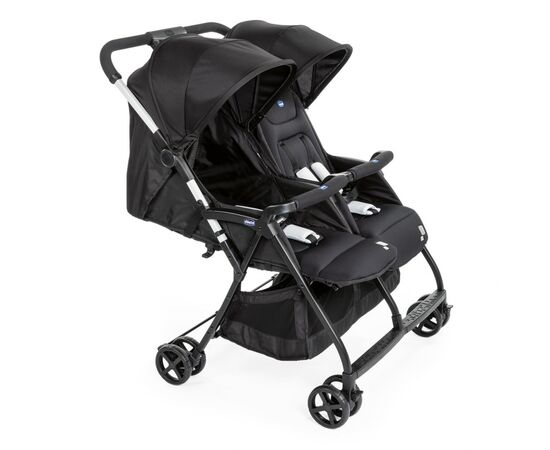 Коляска Chicco Ohlala Twin Черная (79279.41), изображение 2 Коляска Chicco Ohlala Twin Черная (79279.41), изображение 2