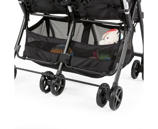 Коляска Chicco Ohlala Twin Черная (79279.41), изображение 7 Коляска Chicco Ohlala Twin Черная (79279.41), изображение 7