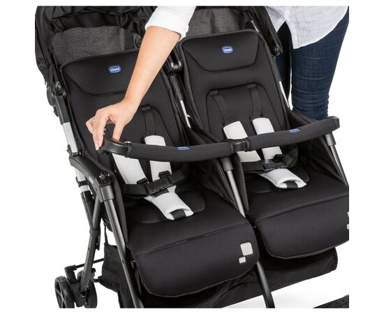 Коляска Chicco Ohlala Twin Черная (79279.41), изображение 8 Коляска Chicco Ohlala Twin Черная (79279.41), изображение 8